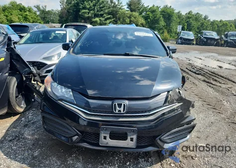 2014 Honda Civic Lx из США, поврежденный, VIN 2HGFG3B57EH519275